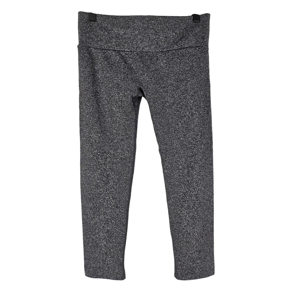 MPG WOMEN'S GRAY ATHLETIC WORKOUT COMPRESSION LEGGINGS – SIZE MEDIUM